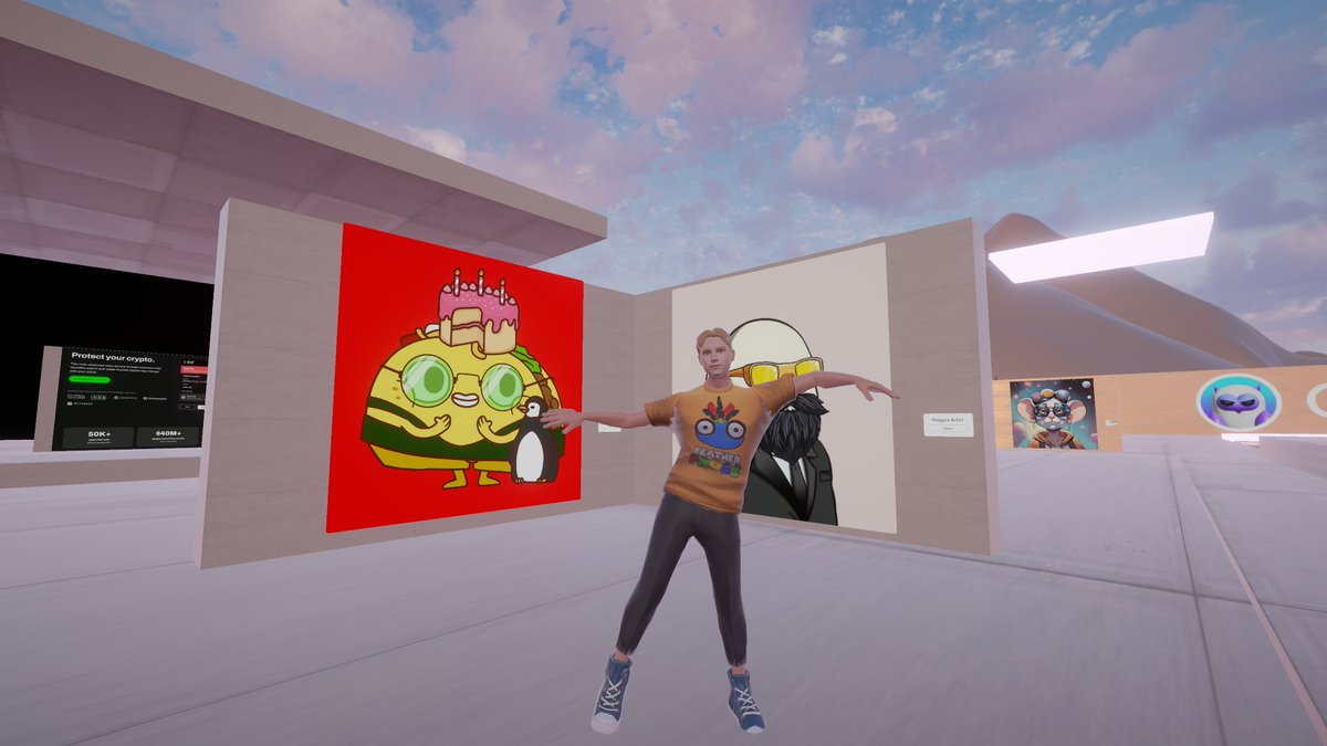 Good times with <a href="/johnnym06218750/">💀johnnymo</a> searching for <a href="/MyCreativeOwls/">Creative Owls 🌿🏆</a> Key🔑at the #PolygonShowcase 🥳

BIG KUDOS to everybody who has been involved in creating such an amazing event, all the speakers and of course all the fab artists !

Much love Polygonfam 💜