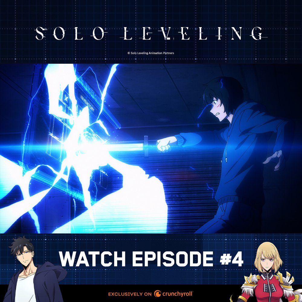 Saturdays are for Solo Leveling 😌 Episode 4 is out now on @crunchyroll

🔥 WATCH: got.cr/Solo-Leveling4…