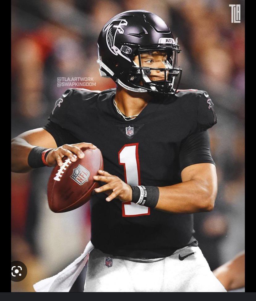 #Falcons post-Morris hire mock draft:

1. ED Dallas Turner, ALA
2. WR Adonai Mitchell, TEX
2. Trade: QB Justin Fields
3. DL T’Vondre Sweat, TEX