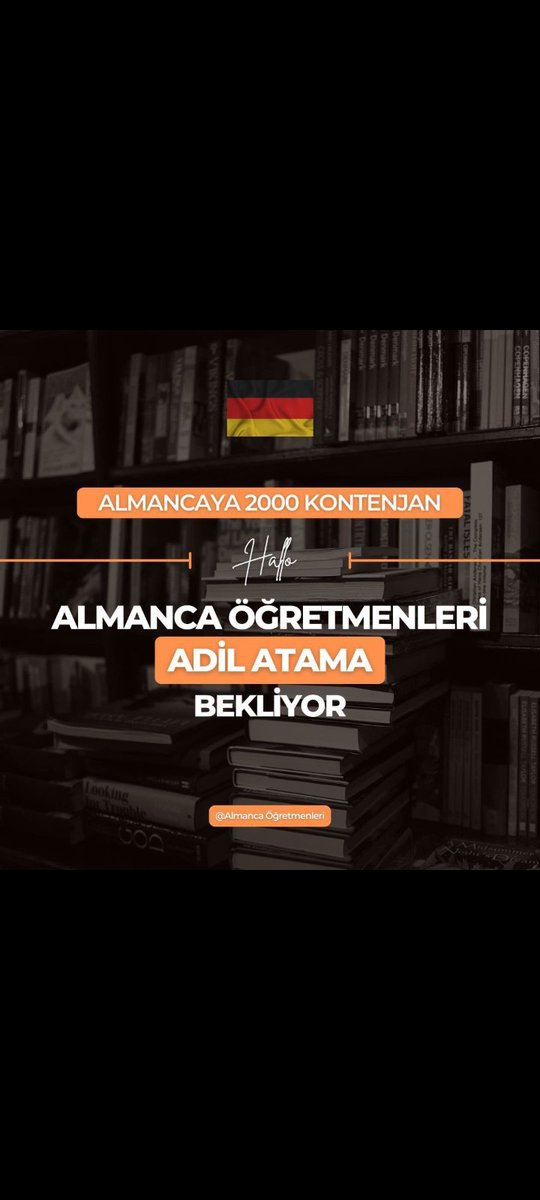 Sayın Bakanım 100 bin liyakatlı atama için haklı beklentimiz var,Almancaya 2000 atama beklentimiz gibi size güveniyoruz <a href="/Yusuf__Tekin/">Yusuf Tekin</a>  #BeklentiLiyakatli100BinAtama