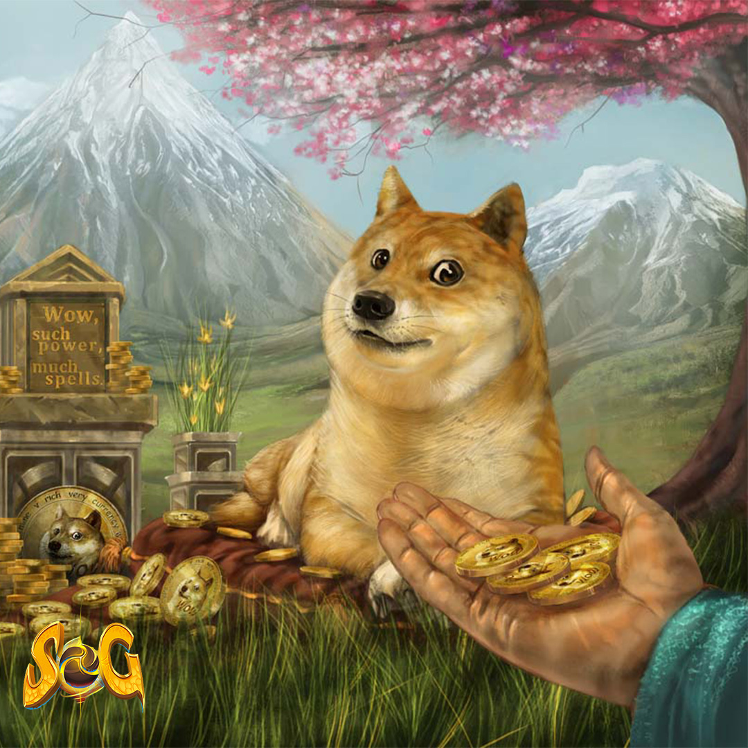 🐕 Meet the revered canine, Doge!🐕

His story is one of wisdom wrapped in the cozy embrace of magical places. He has a penchant for finding the coziest nooks, where he can unwind the mysteries of Askian.🏔 

Have you ever wondered what hidden Askian’s secrets he might hold? 🔮