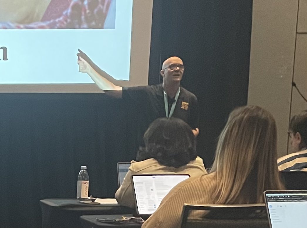 MrOwens_Math's tweet image. Got the chance to meet and learn from @jmattmiller , and it was awesome! Thanks for a great session, resources and generosity! #FETC #techLAP