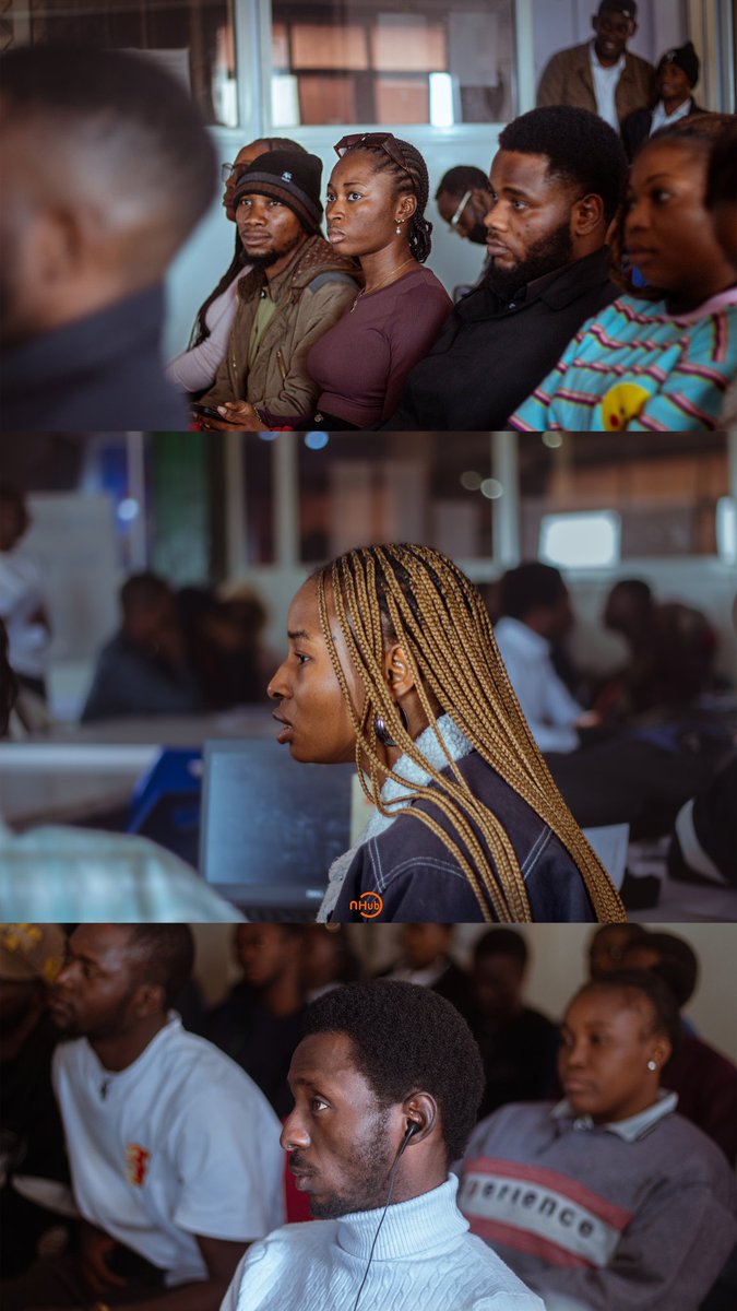 Iyanuoluwa_io's tweet photo. Some shots from yesterday's Techies corner at @nHubNG https://t.co/Hw6z0czxRD