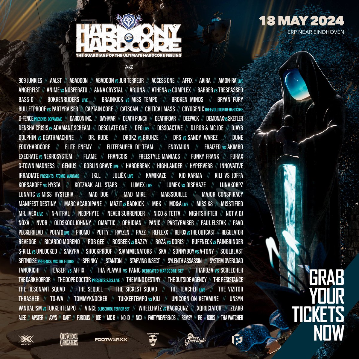 TheRealRobGEE's tweet image. Hello My Fellow Gabbers! It is with great honor that I announce; I will be pLaying @HOHfestival at the @OSGangster stage for the very 1st time ever. I will bring with me the sweet sounds of my special Gabber made in The USA. 
Tickets Here: harmonyofhardcore.nl/tickets/ #Gabber #RobGEE