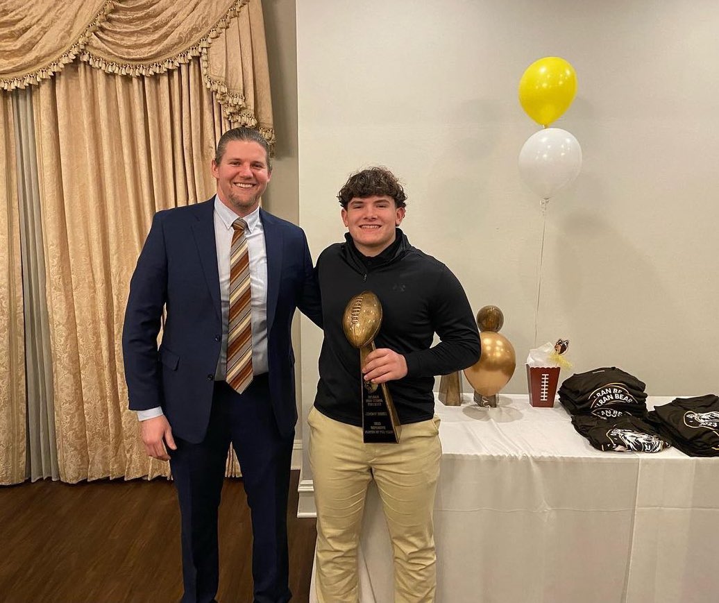James Rush (@_jimmyrush_) on Twitter photo After a great season of hard work , dedication and perseverance, it was unfortunately cut short due to an injury. I was awarded the Defensive MVP for the 2023-24 season!
<a href="/DELRANFOOTBALL/">DHS FOOTBALL</a>
<a href="/CoachHewko/">Coach Colin Hewko</a> After a great season of hard work , dedication and perseverance, it was unfortunately cut short due to an injury. I was awarded the Defensive MVP for the 2023-24 season!
<a href="/DELRANFOOTBALL/">DHS FOOTBALL</a>
<a href="/CoachHewko/">Coach Colin Hewko</a>