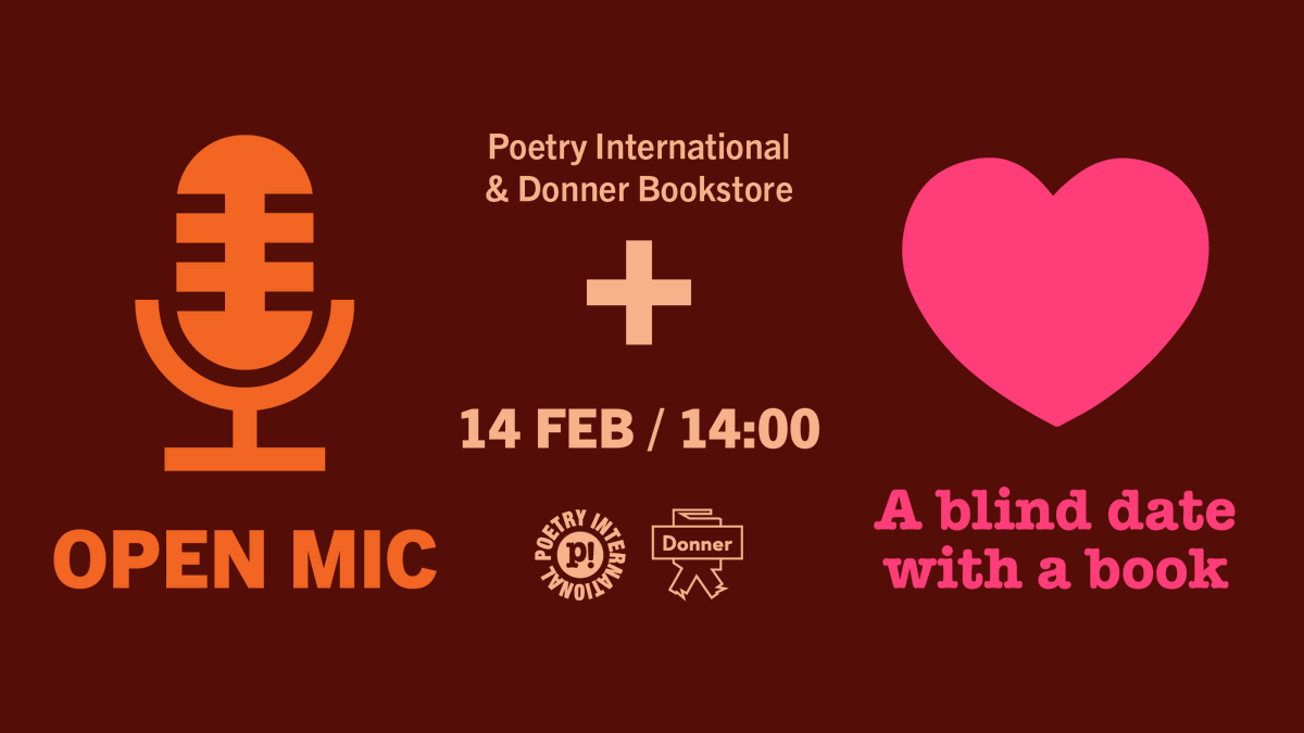 Valentine's surprise ahead! 🏹💘 Skip the blind date jitters & join our unique FREE event and OPEN MIC for romantics & dreamers alike. 🔒More details, RSVP and/or sign up for the Open Mic here>>> poetryinternational.com/en/events/blin… 💙Open mic in English