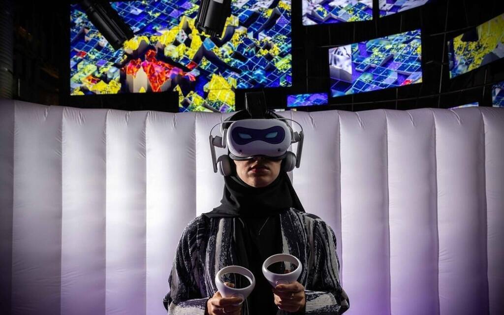 Now back on @themediamajlis @nuqatarb⚡️⚡️⚡️🙌 ・・・ ICYMI: MetaWhat? is back on! Visit the MetaWhat? exhibition by @TheMediaMajlis at @NUQatar to explore the metaverse and landscape of VR and emerging digital technologies. Opening times: Sunday to Thu… instagr.am/p/C2iFOlVIinv/