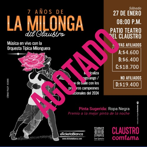sergiorestrepoj's tweet photo. Lleno total en La milonga del #ClaustroComfama https://t.co/Rpobbk9cVX