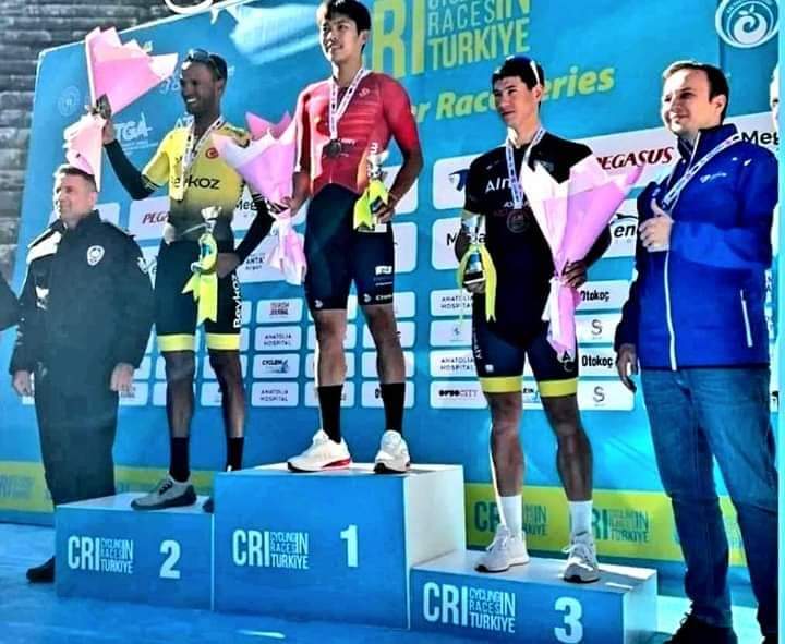 faustocoppi60's tweet photo. Meanwhile in Turkey, the Chinese road champion Ma Binyan won today Grand Prix Antalya.

🥇 🇨🇳 Ma Binyan (@chinagloryteam )
🥈 🇪🇷 Natnael Berhane (Beykoz) 
🥉 🇰🇿 Ruslan Aliyev (Almaty Astana Motors) https://t.co/Ptim6nPUbk