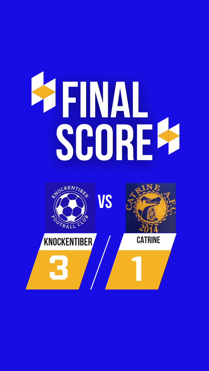 Final Score 🔵⚪️

Tiber take all 3 points in a hard fought encounter at Catrine. Boys done well to get 3 ahead and see the game through.

Scorers:
Scott Wright ⚽️
Glen Smith ⚽️
Alan Parker ⚽️

The Portmann Hotel kilmarnock  Man of the Match was Scott McLellan 🧤

#monthetiber