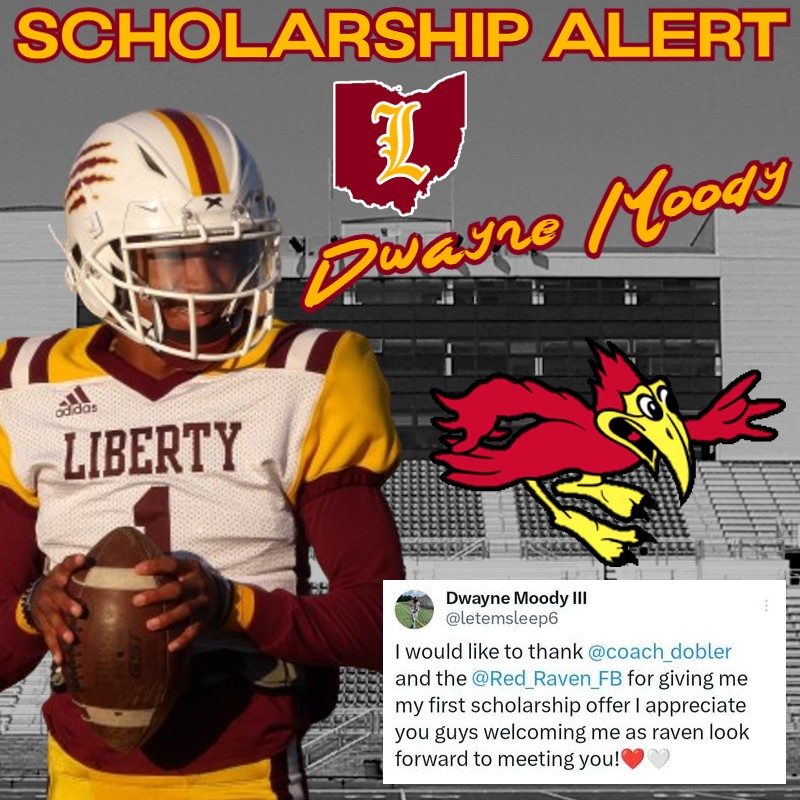LibertyLeops_FB's tweet photo. 🚨Scholarship Alert🚨
Congratulations to @letemsleep6  on his scholarship offer from Coffeyville, one of the top JUCO programs in the nation that is a 3X National Champion and has sent 70+ players to the NFL. https://t.co/yn2eo2WTPx