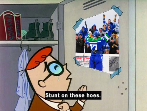 11 years ago today, an Eagan Wildcat &amp; future St. John's University Johnnie left the crowd in Grand Rapids agast, registering 3 goals &amp; 2 assists in a 9-2 victory for Eagan against Hibbing.

A Star Was Born...