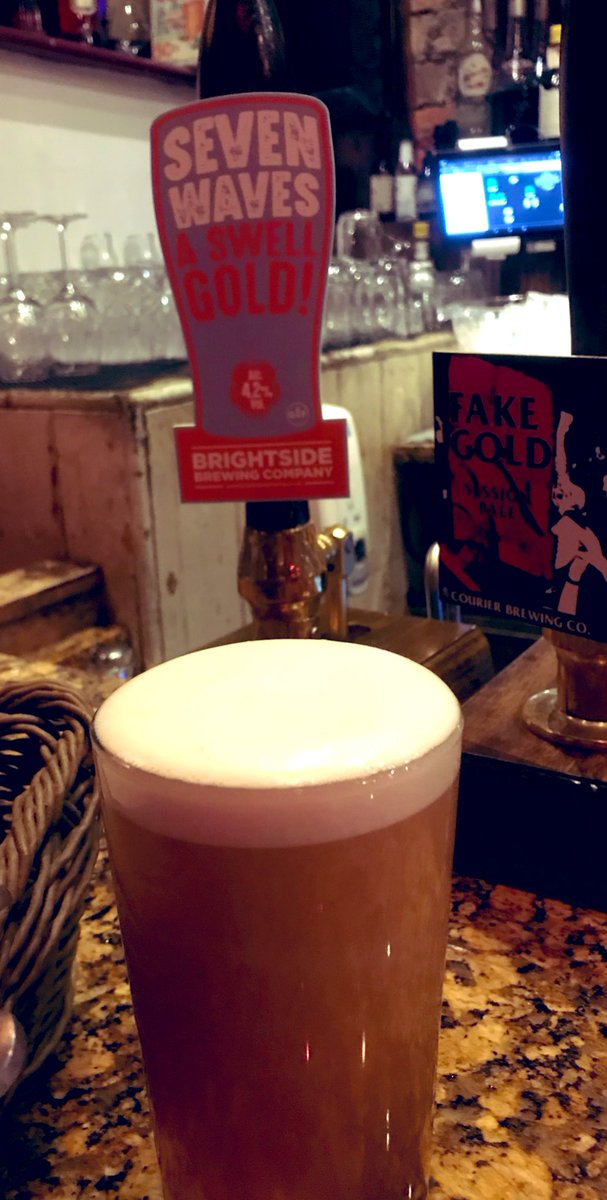 Outstanding beer <a href="/BrightsideBrew/">Brightside Brewing Company</a>, in an outstanding place <a href="/themollyhouse/">THE MOLLY HOUSE</a> 😍🙌🍻