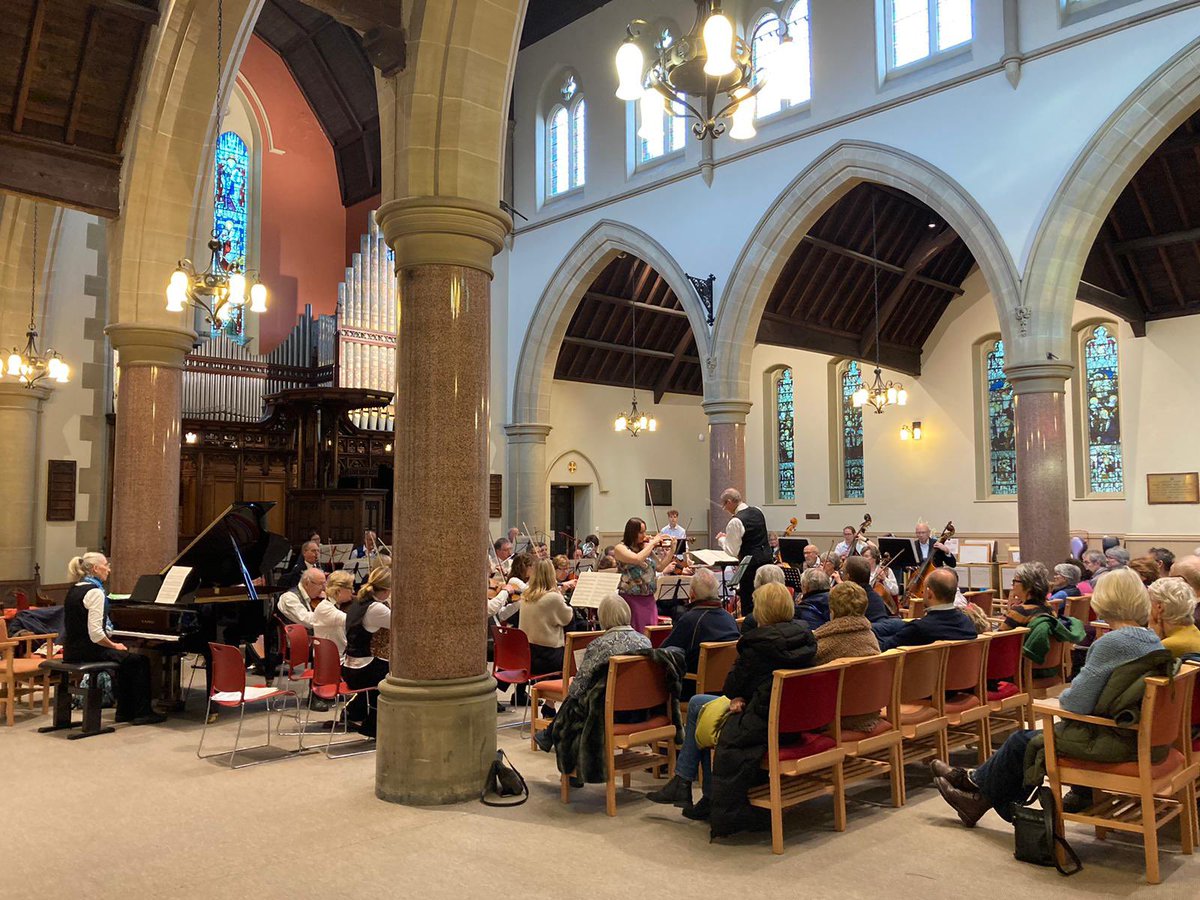What a great afternoon we had with <a href="/cobweborchestra/">Cobweb Orchestra</a> at <a href="/JesmondURC/">Jesmond URC</a>. Huge thanks to everyone in the orchestra, as well as our fantastic soloist, Iona Brown.

Next, back to <a href="/GoCivTheatre/">Gosforth Civic Theatre</a> for our final performance of ‘A Child in Striped Pyjamas’.

gosforthcivictheatre.co.uk/whats-on

#HMD2024