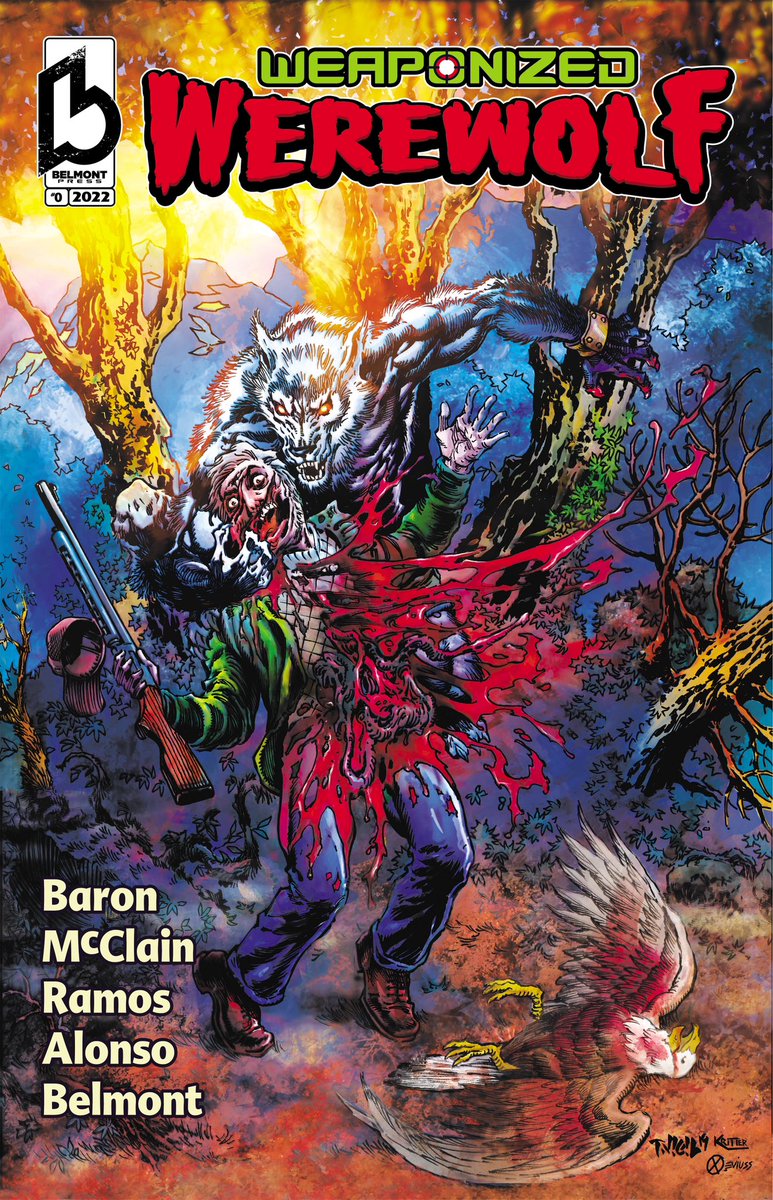 #SmokesTheFox Number 1 &amp; #WeaponizedWerewolf Number 0 by Justin Belmont <a href="/Justin_Belmont/">Belmont Press Comics</a> &amp; written by The Legendary Mike Baron <a href="/BloodyRedBaron/">Mike Baron</a> is ONLY $394 away from $11,000 &amp; 17 backers from 230. These books look like a lot of fun. If you are a fan of Mike and would like to add