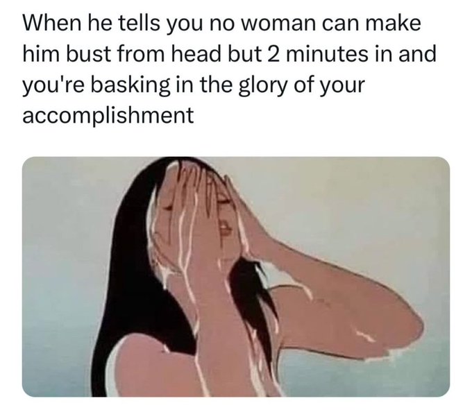 I can't 💦 from a bj alone, and certainly not two minutes in. Who wants to prove me wrong? Honor and glory<a href="/tag/michigan"class="tags"><span>#michigan</span></a>