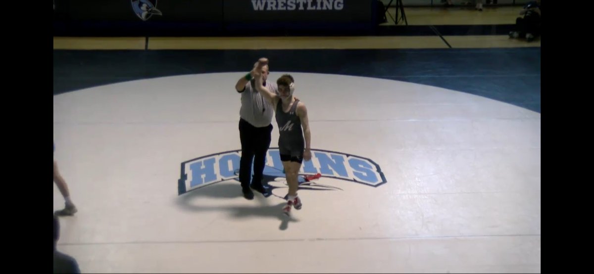 Huge congrats to former Freedom Patriot <a href="/cj_horvath04/">cj horvath</a> on his 1st period tech fall today! #FreedomFamily #TakedownSeason #PateProud
