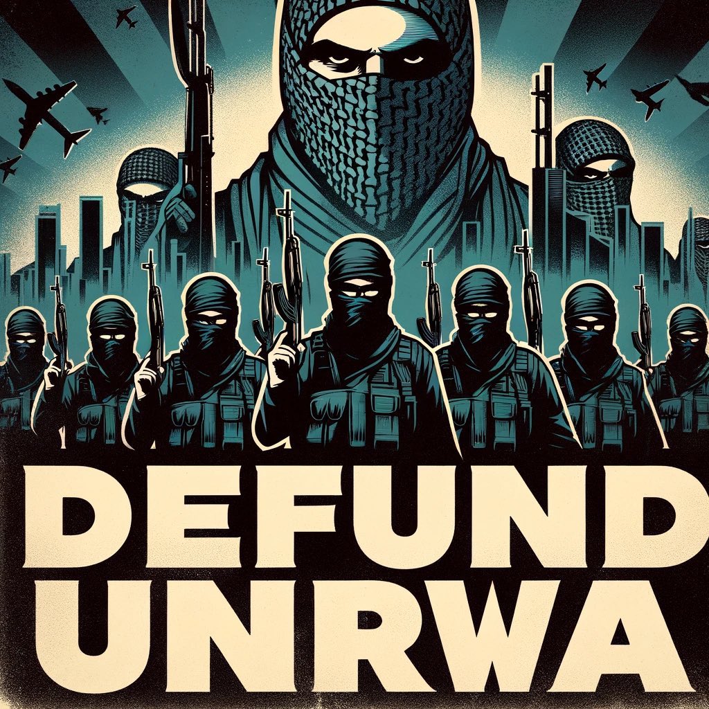 Stop the #jihad of <a href="/UNRWA/">UNRWA</a>!
Stop financing #antisemitism &amp; hatred!

#defundUNRWA 
#NeverAgainIsNow