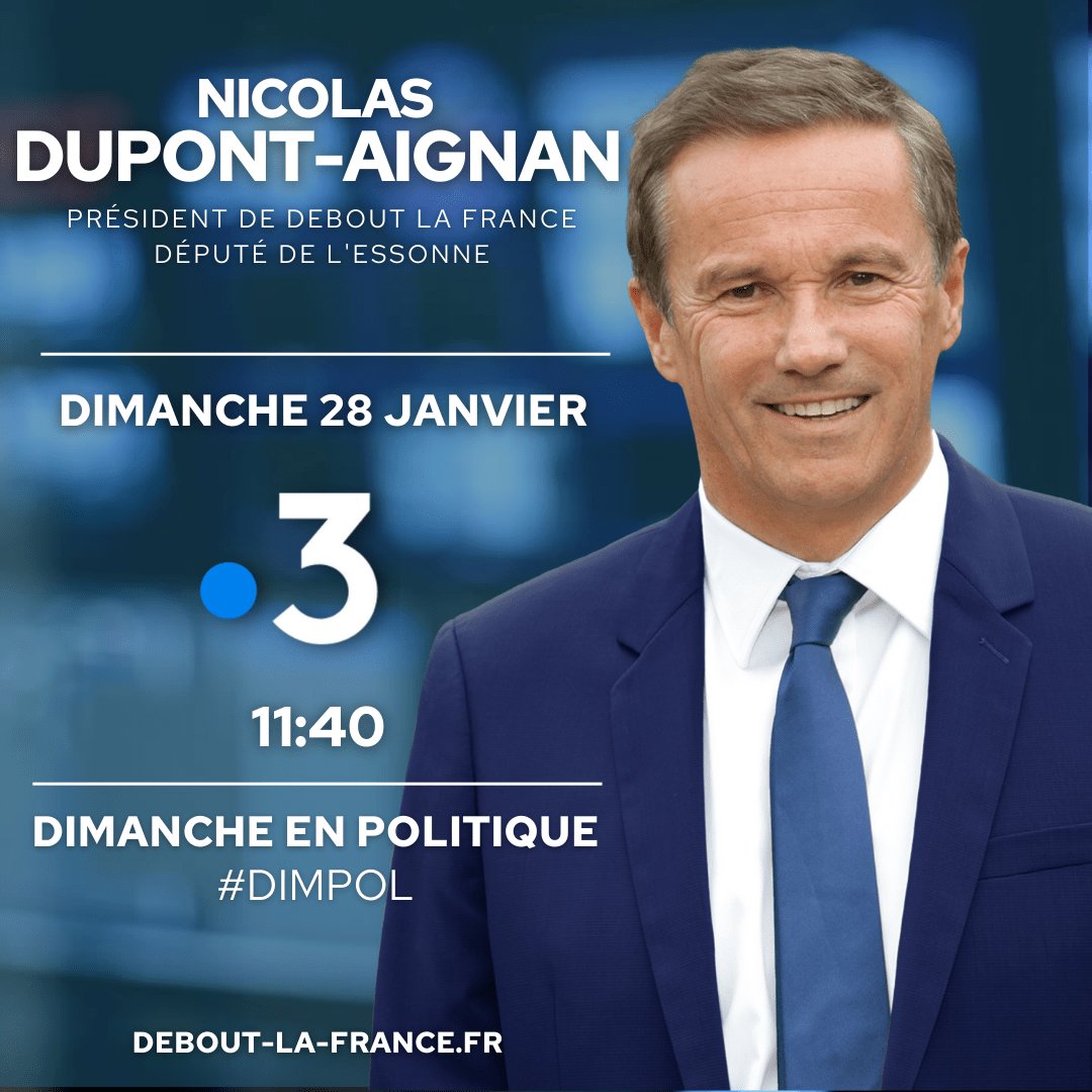 DlfAura's tweet photo. Retrouvez Nicolas @dupontaignan, député de l'Essonne et président de @DLF_Officiel dans @DimPolitique avec @letellier_ftv
📱 Réagissez sur les réseaux avec #DimPol
#Electricité #DLF #AvecNDA
#France #EDF #Attal #boulangers
#Lemaire #Macron #OQTF #agriculteurs #Europeennes2024 https://t.co/5nRPNQGTTf
