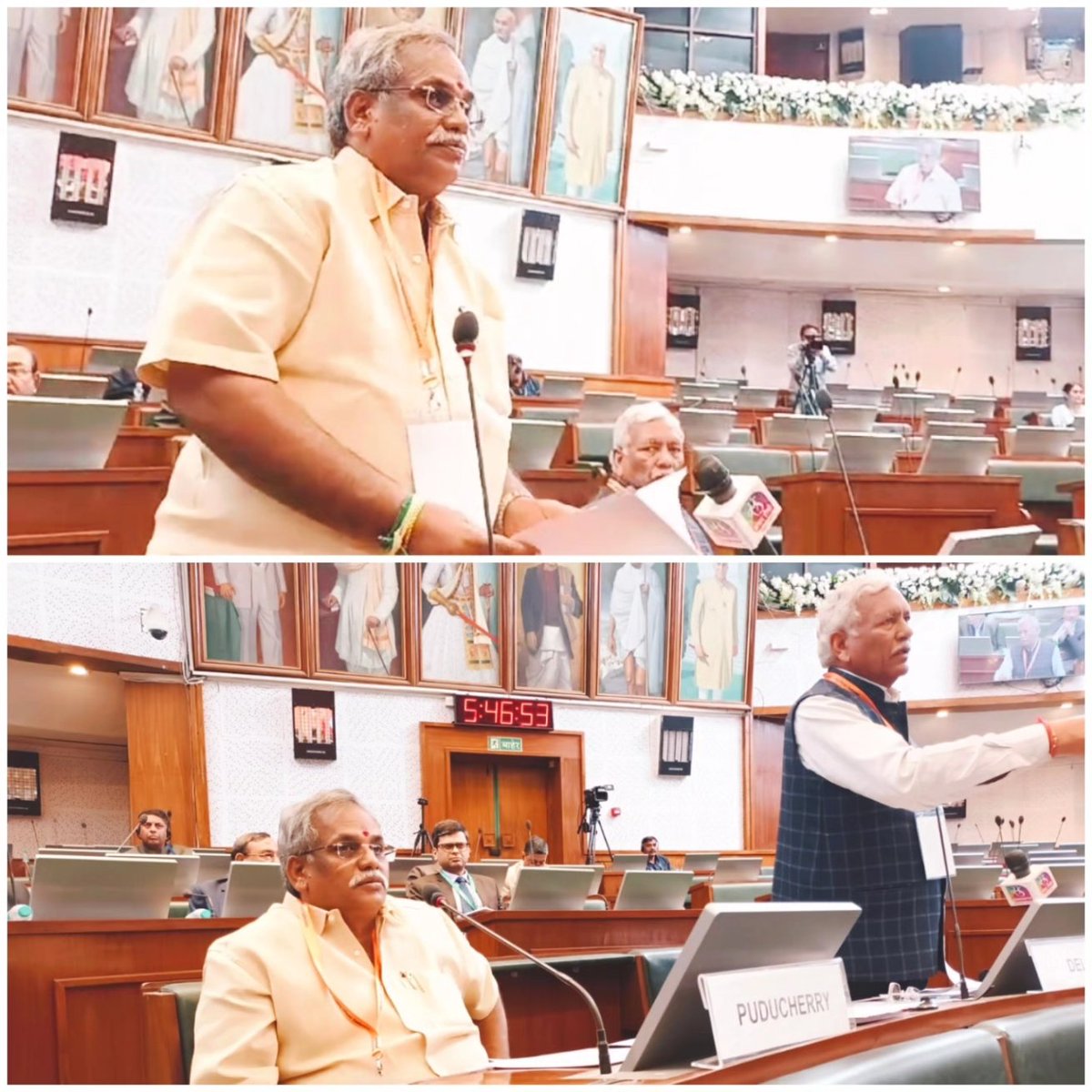 embalamrselvam's tweet photo. மகாராஷ்டிரா மாநிலம் மும்பையில்  நடைபெறுகிற 84-வது அகில இந்திய சபாநாயகர்கள் மாநாட்டில் ஜனநாயகத்தின் மீது மக்களின் நம்பிக்கையை வலுப்படுத்த பாராளுமன்றம் &amp; மாநிலங்கள்/ யூனியன் பிரதேசங்களின் சட்டமன்றங்களின் ஒழுக்கத்தை பேண வேண்டிய அவசியம் என்ற தலைப்பில் உரையாற்றினேன்.

@blsanthosh https://t.co/6zfVfAm2vE