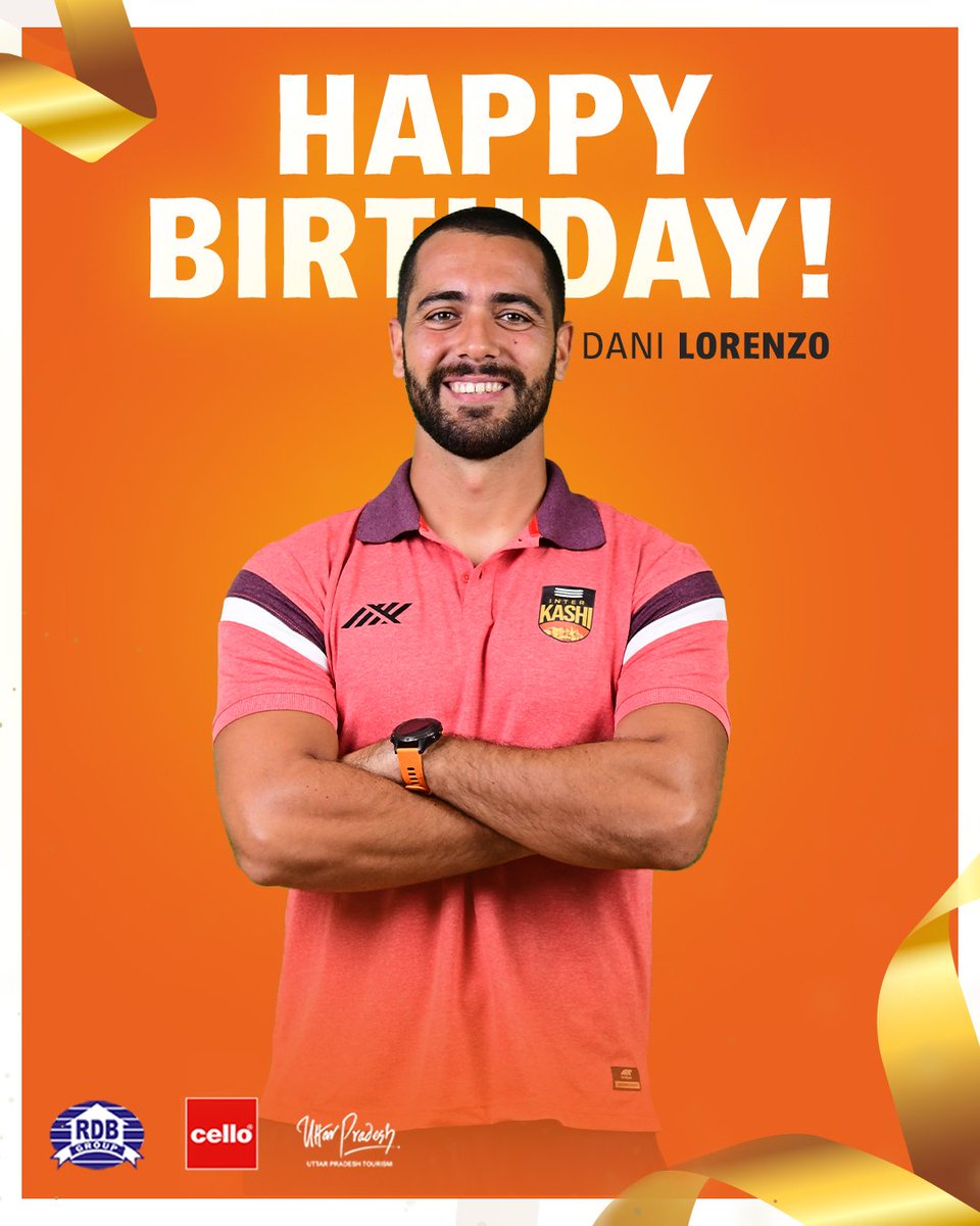 Happy Birthday Dani Lorenzo!🖤🧡

Join us in wishing our fitness coach on his birthday!🎂🥳🎊

Thank you coach for keeping our players sharp 💪
 
#HarHarKashi #IndianFootball #HappyRepublicDay