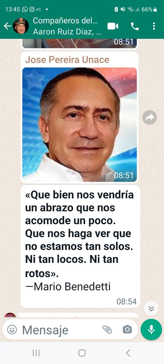 Recordando al fundador del Partido UNACE