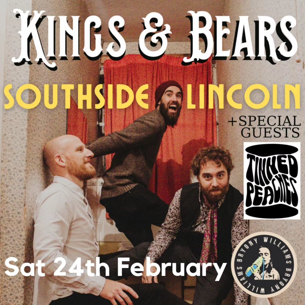 4 weeks until Lincoln feels our groovy goodness! We hit @southsidelincs with @_TinnedPeaches and @bryonywmusic Bootiful ❤️
