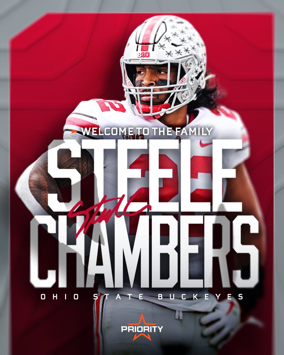 WELCOME, @steeleC22!🫡 #NFLDraft | @OhioStateFB