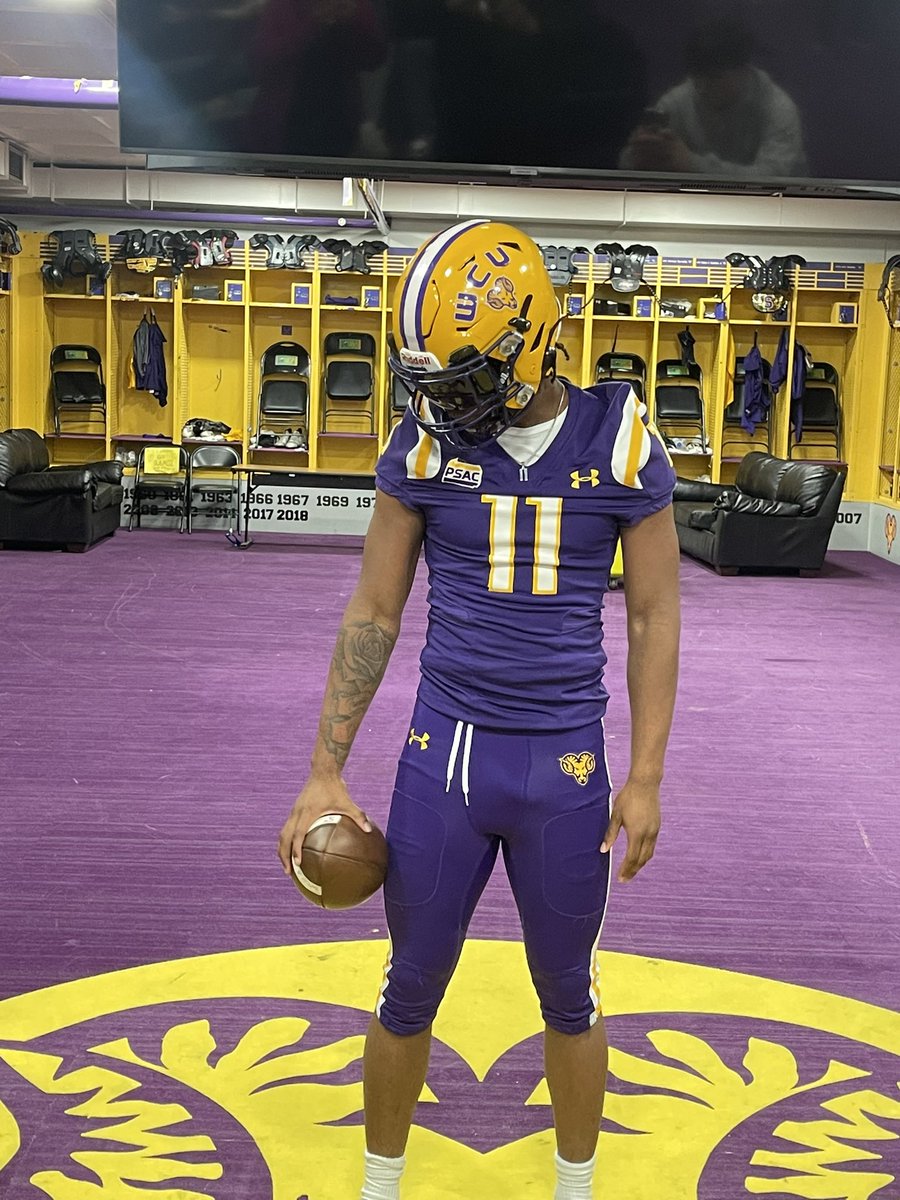 Had a great time <a href="/WCUGoldenRamsFB/">West Chester Golden Rams Football</a>. Thank you <a href="/WCU_CoachGreco/">Duke Greco</a> <a href="/CoachGToney/">Gerald Toney</a> for the official visit. <a href="/ZacharyBlum1/">Zachary Blum</a> <a href="/coachjohnson302/">𝗕𝗿𝘆𝗮𝗻 𝗝𝗼𝗵𝗻𝘀𝗼𝗻</a>