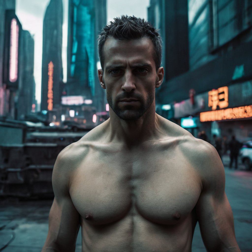 gayguyai's tweet photo. #gay #man #cyberpunk #shirtless https://t.co/uzMeBtK29c