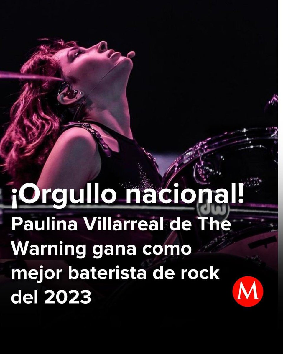 #PaulinaVillarreal #TheWarning 🙌