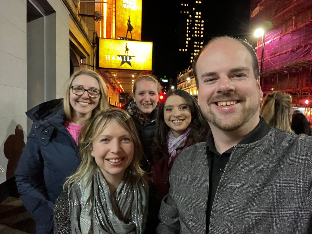 Finally made it to the room where it happens! Thanks <a href="/HamiltonMusical/">Hamilton</a> ⭐️