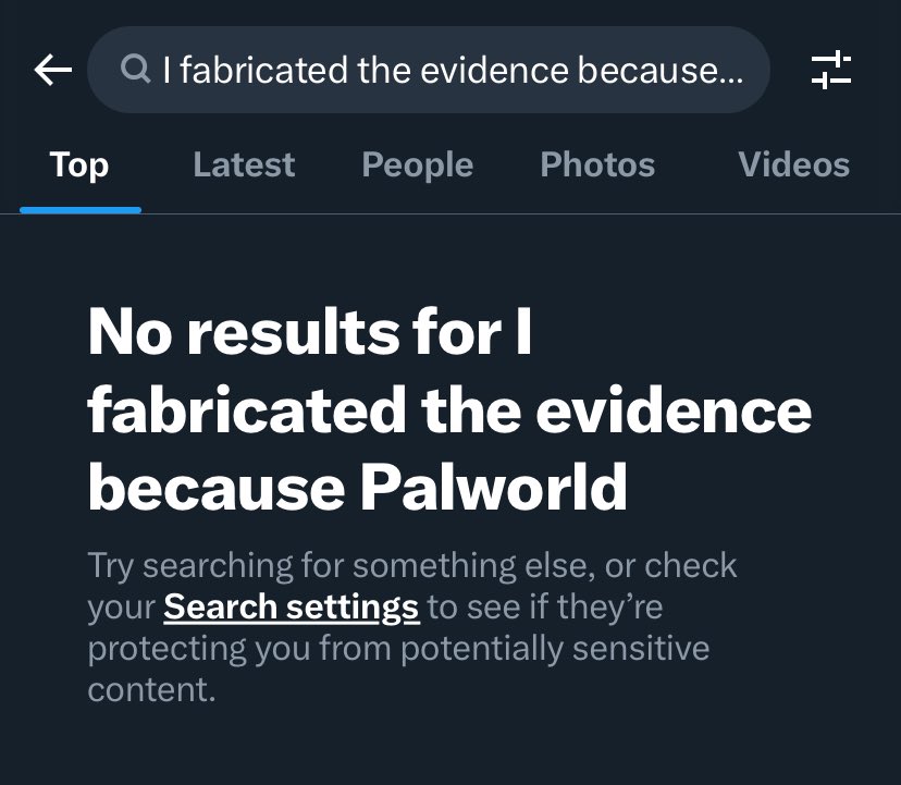 Did you... fabricate evidence... to support your claim... that I fabricated evidence?!?!?!?????????!?????!???????????!???!!?!!???????!!?!??!!???????????????!???????????