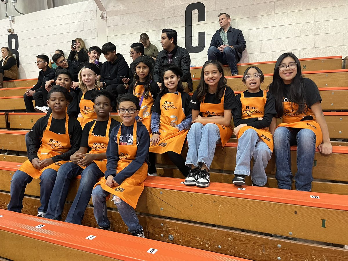 Very proud of our RoboRattlers! Representing <a href="/DSShook_ES/">Principal Chavira, Dr. Sue A. Shook Elem.</a> They are competing at the First Lego League at UTEP <a href="/firstlegoleague/">FIRST LEGO League</a>! Go Rattlers!