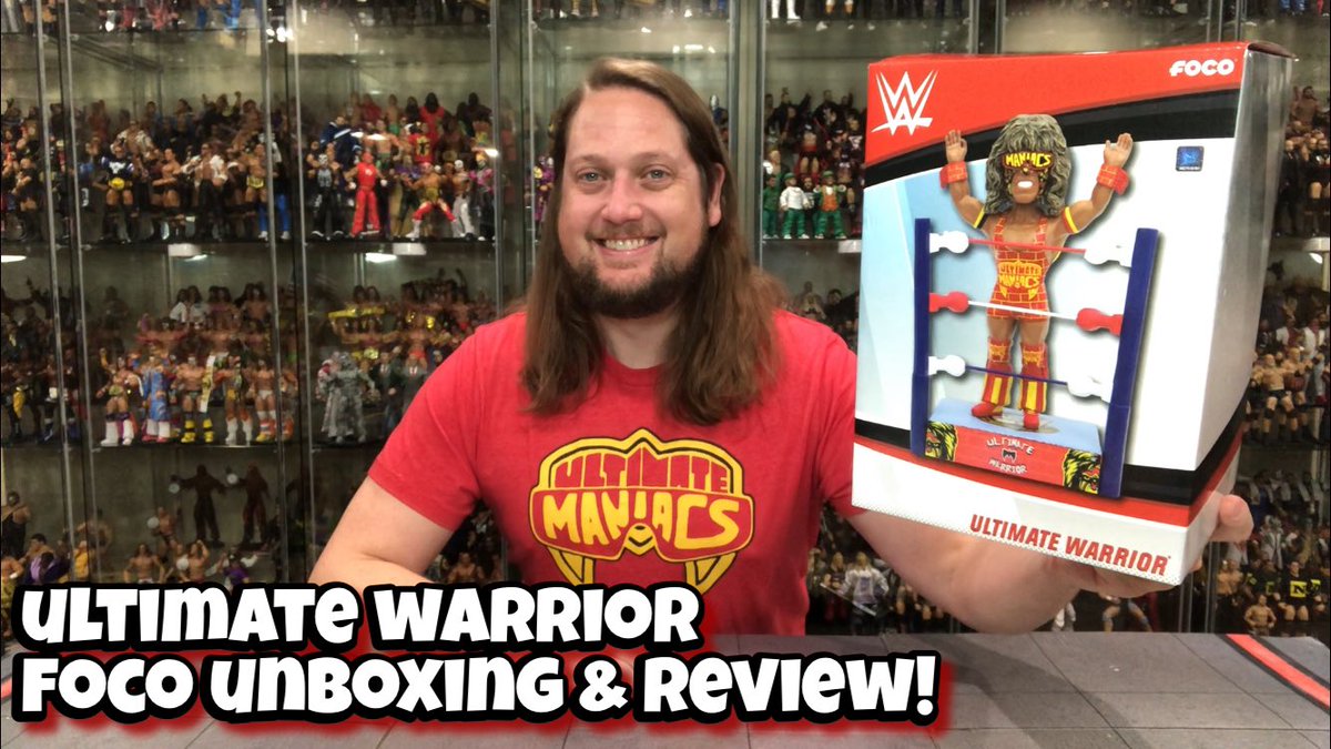 sirpaul64's tweet photo. Ultimate Warrior FOCO Mega Maniacs Unboxing & Review! https://t.co/uWvRH9X9sA #foco #warrior #wwf #wwe #scratchthatfigureitch #ultimatewarrior #ultimatemaniacs #toys #bobblehead #actionfigures #actionfigure #foco #focousa #royalrumble #toystagram #toy #wrestling https://t.co/HuCI82Ovsj