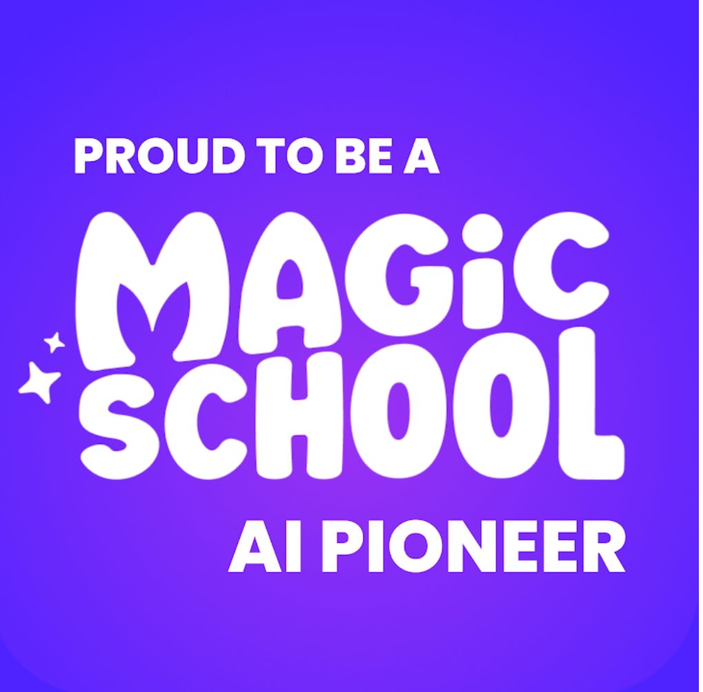 Proud to announce my membership in @MagicSchoolAI's Pioneers Program! As a 10th grade math teacher, the Make It Relevant tool is a game changer for my lessons and my students.