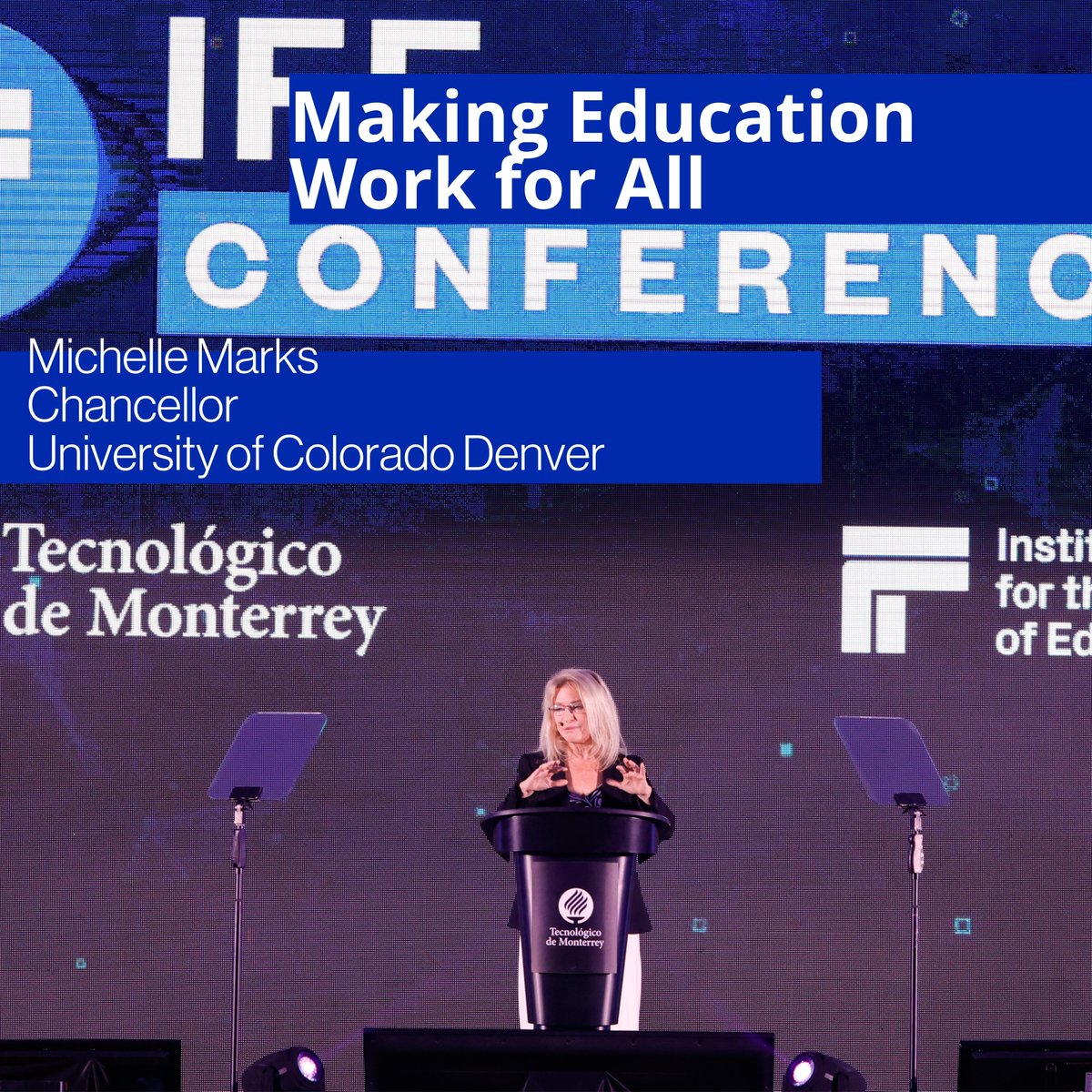 Inteligencia Artificial en educación, +4 mil educadores, 40 países, 90 rectores en <a href="/IFEconference/">IFE Conference</a> del <a href="/TecdeMonterrey/">Tecnológico de Monterrey</a> se dieron cita para reflexionar y aprender conocimientos sobre las tendencias y tecnologías que están revolucionando el mundo de la educación a nivel global.