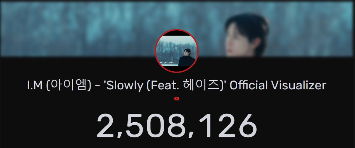 monstax_youtube's tweet photo. [#MXYT_Views]

#SLOWLY is now at 2.5M views!🎉

Just keep including it to your daily streaming list, bebes!😉

🔓2.5M
🔒2.6M

🔗https://t.co/tRD6mqkXtH

IM SLOWLY FT HEIZE
#SlowlyIsOutNow #아이엠 @IMxSMEK #Heize #헤이즈 https://t.co/h9iHTcMXmN