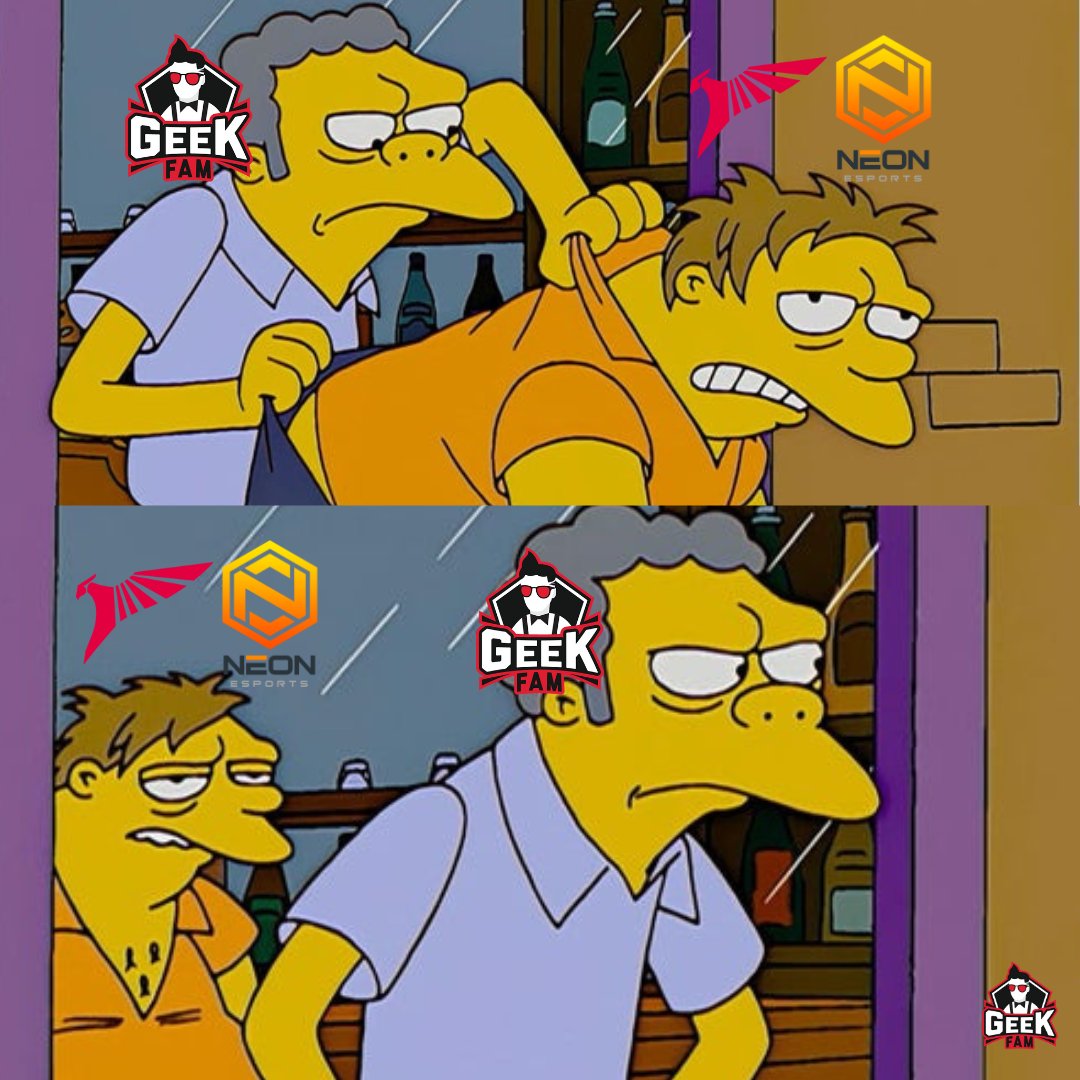 TeamGeekFam's tweet photo. No matter what, we still gonna meet them again huh? Who do you think we will be playing against?
#geekfam #OnceAGeekAlwaysAFam #esports #dota2 #ESLOne #closequalifier #meme https://t.co/zwi1IHDkaV
