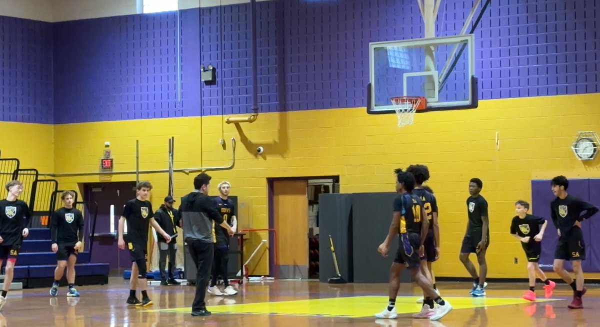 Getting ready for a <a href="/GMConferenceNJ/">GMConferenceNJ</a> Gold Division Game between <a href="/SA_boysBB/">South Amboy Boys Basketball</a> and <a href="/MCMSRaiders/">Piscataway Magnet School</a>.  Tip-off at 2:00 PM.  #njhoops #gmchoops #golddivisionhoops