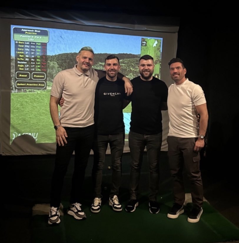 Golf lounge last night ⛳️