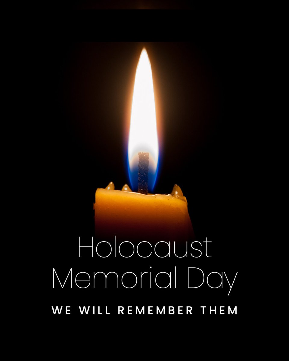 #WeRemember #HolocaustRemembrance #HolocaustMemorialDay2024 #NeverAgainIsNow