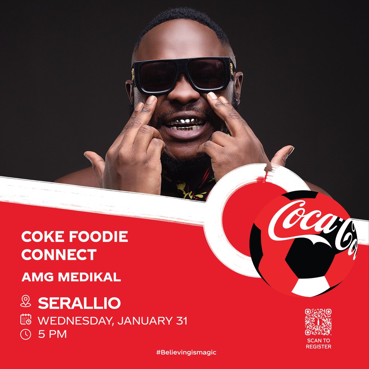 Join me as we celebrate the perfect meal match with Coca-Cola at Serallio on Wednesday, 31st January, 2024 at 5pm
Sign up here :bit.ly/3S1DmqU