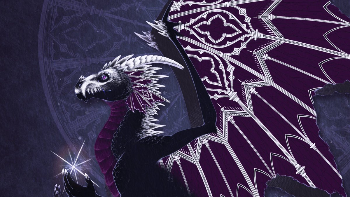 InvertSilhouett's tweet photo. Hi! I’m Maddie, a fantasy illustrator and surface pattern designer! I like all things witchy, Gothic, filigree, and animals.

Illustration: https://t.co/39vuvQ7yoN
Patterns:
https://t.co/ASJc23c7si
Commissions:
https://t.co/uvH9AnMMzK https://t.co/jGi4isI923