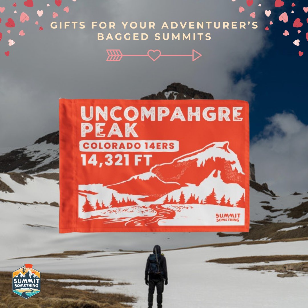 summitsomething's tweet photo. Make Valentine's Day memorable by creating a trail of love. Each summit is not just a hike; it's a celebration of love, commitment, and the shared journey https://t.co/sryj8sGxah #AdventureTogether #Outdoorgifts #Valentinesgifts https://t.co/W701EhdTWe