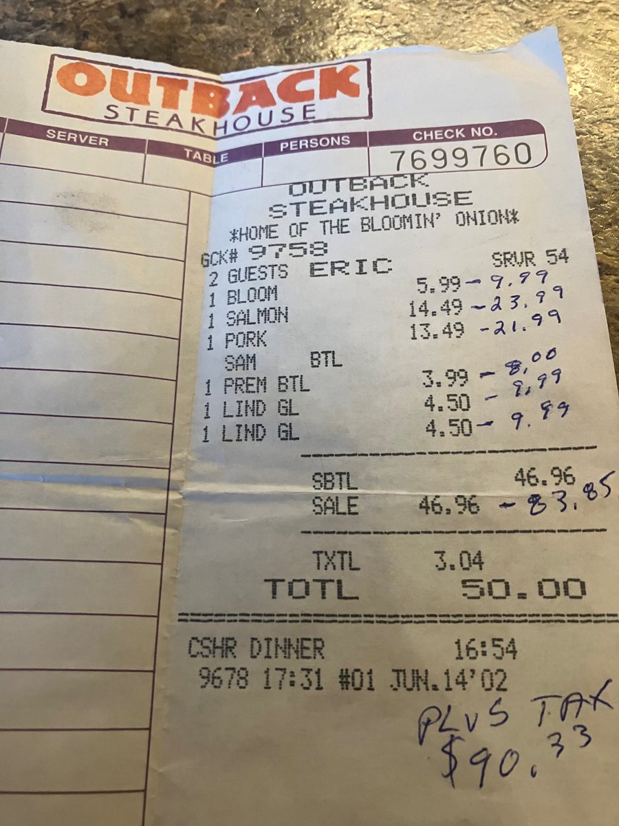 SimcourPost's tweet image. Food inflation at restaurants up only 80% over the last 22 years. So what&apos;s the problem other than smaller portions, quality of food ,and lack of service.