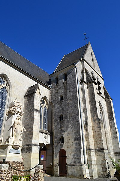 Eglise Saint-Almyr à #LesRocheslÉvêque (#LoirEtCher) L'église se compose d'une nef et d'une abside polygonale, et est flanquée au sud d'un clocher. Le rez-de-chaussée de ce dernier forme une chapelle reliée à l...
Suite 👉 monumentum.fr/monument-histo…
#Patrimoine #MonumentHistorique