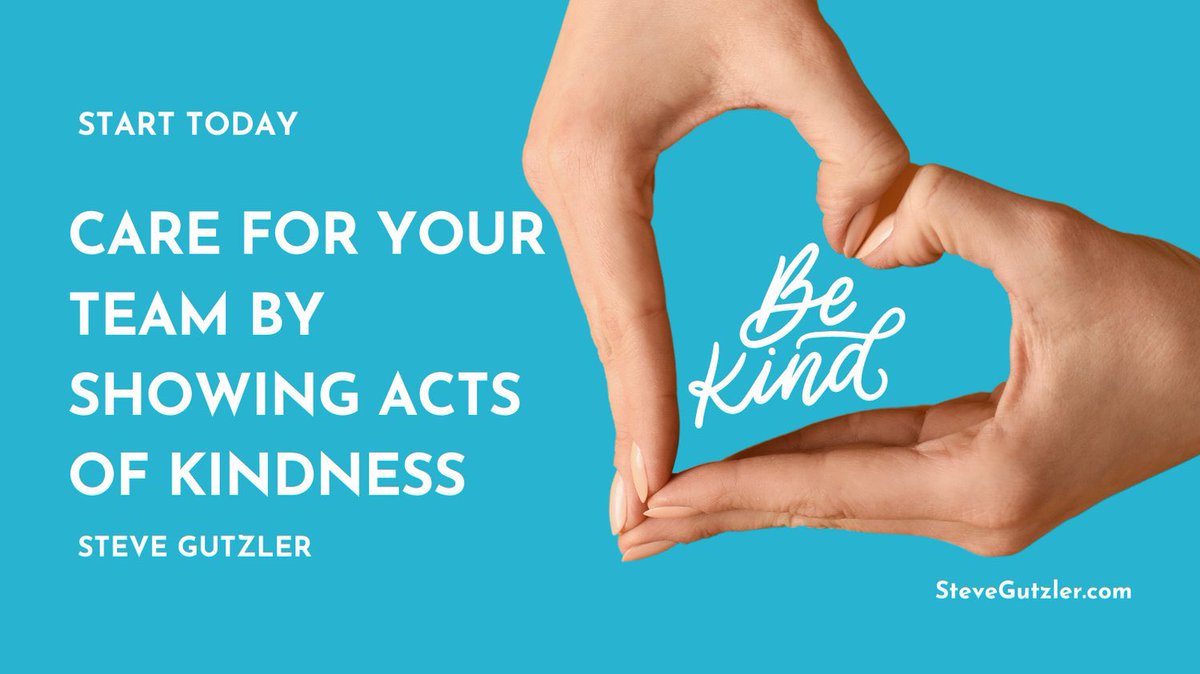SteveGutzler's tweet image. Giving begins the receiving cycle.
Be Kind 🤍 #TeamLove #TeamCare