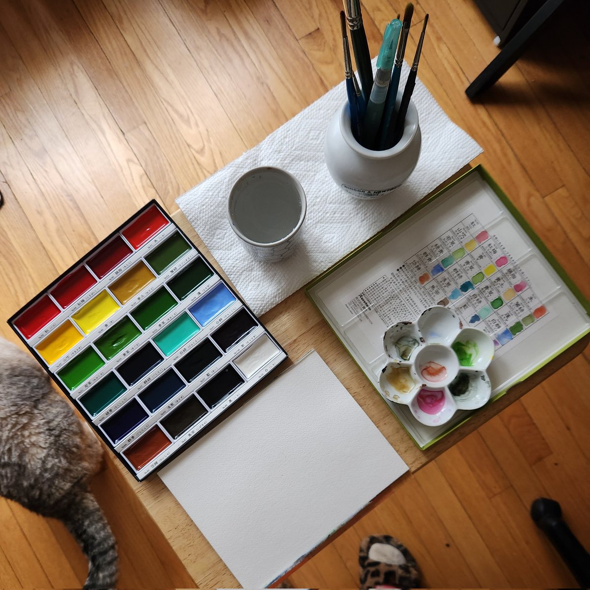 berhuff's tweet image. setup