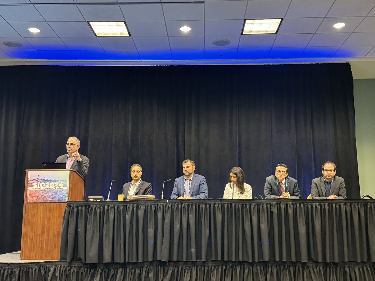 Solid session on ‘Solid Tumor Interventions’ at #SIO2024 #SIOLongBeach. Can’t get enough of the HCC talks and a great #MSKIR talk! <a href="/Stanford_IR/">Stanford IR</a> <a href="/FiveNada/">Nishita Kothary</a> <a href="/GeorgiadesMD/">Christos Georgiades MD PhD</a> <a href="/md_rogue/">Stephen Hunt, MD,PhD</a> <a href="/ZTBerman/">Zach Berman MD</a> <a href="/rahulshethmd/">Rahul Sheth</a> 

@VRamaMD <a href="/SIO_Central/">SIO</a>